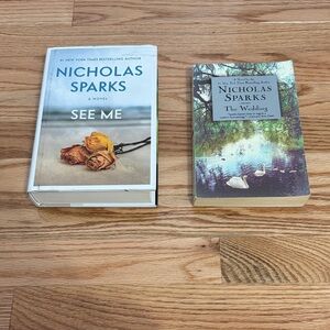 Nicholas Sparks Book Set - See Me & The Wedding